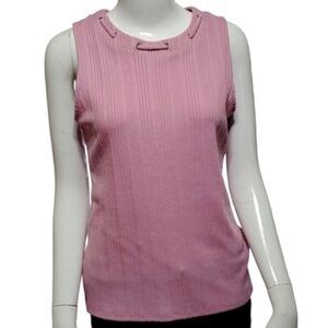WHBM Ribbed Pink Tanktop